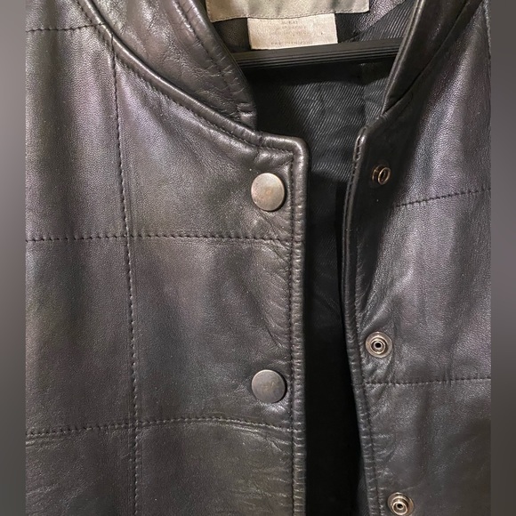 Jaeger Leather Vest - vintage - Picture 4 of 8